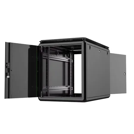 Lanview Insmat 650-1912 12U fristående rack, 600 x 1000 mm, svart