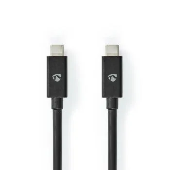 Nedis CCGB64020BK20 USB-C-kabel, USB 3.2 Gen 2x2