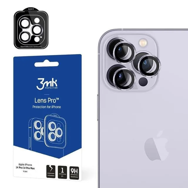 3MK Apple iPhone 14 Pro Max   Kameralinskydd