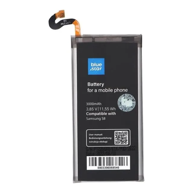 OEM Blue Star Samsung S8 Batteri 3000