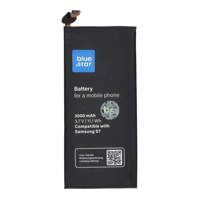 OEM Blue Star Samsung S7 Batteri 3000