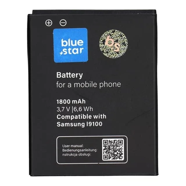OEM Blue Star Samsung S2 Batteri I9100
