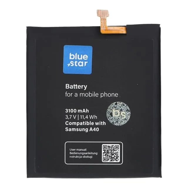 OEM Blue Star Samsung A40 Batteri 3100