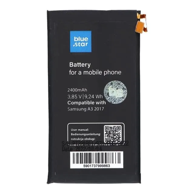OEM Blue Star Samsung A3 2017 Batteri