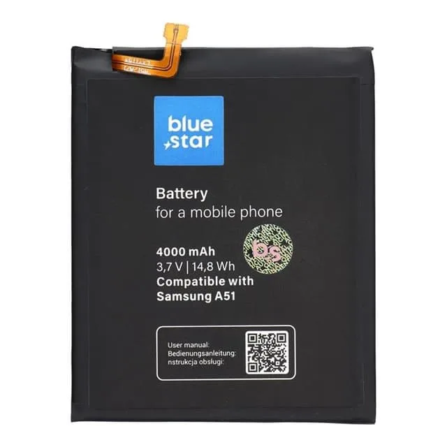 OEM Blue Star Samsung A51 Batteri 4000