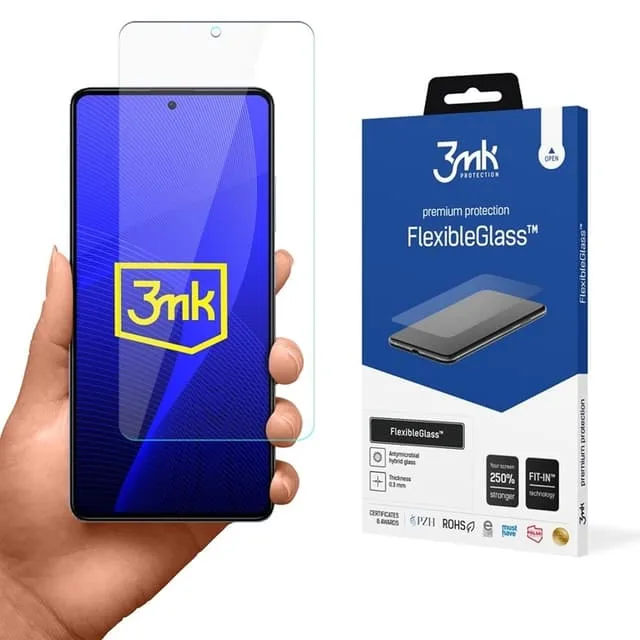 3MK Xiaomi Redmi Note 12 Pro/12 Pro+ Hybrid Okrossbart Glas