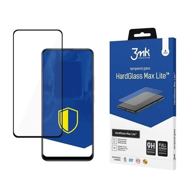 3MK Realme 8 5G Härdat Glas Skärmskydd Max Lite