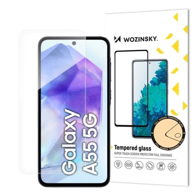 Wozinsky Galaxy A55 5G Härdat Glas Skärmskydd