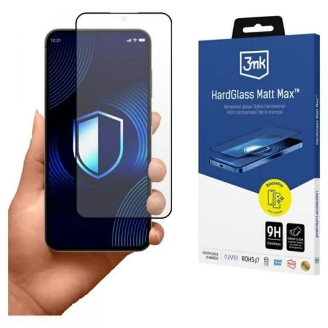3MK Galaxy S25 Plus Härdat glas Skärmskydd