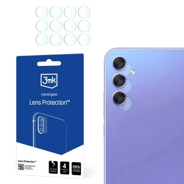 3MK Galaxy A35/A55 5G  HybridGlass  Kameralinskydd