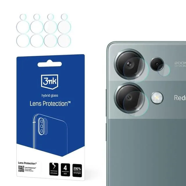 3MK Xiaomi Redmi Note 13 4G    Kameralinskydd