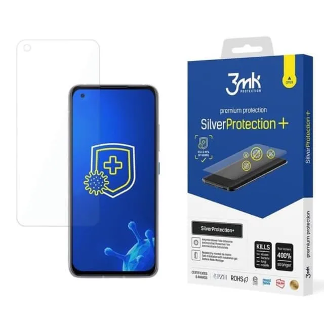 3MK Asus Zenfone 8 Plastfilm skärmskydd Silver