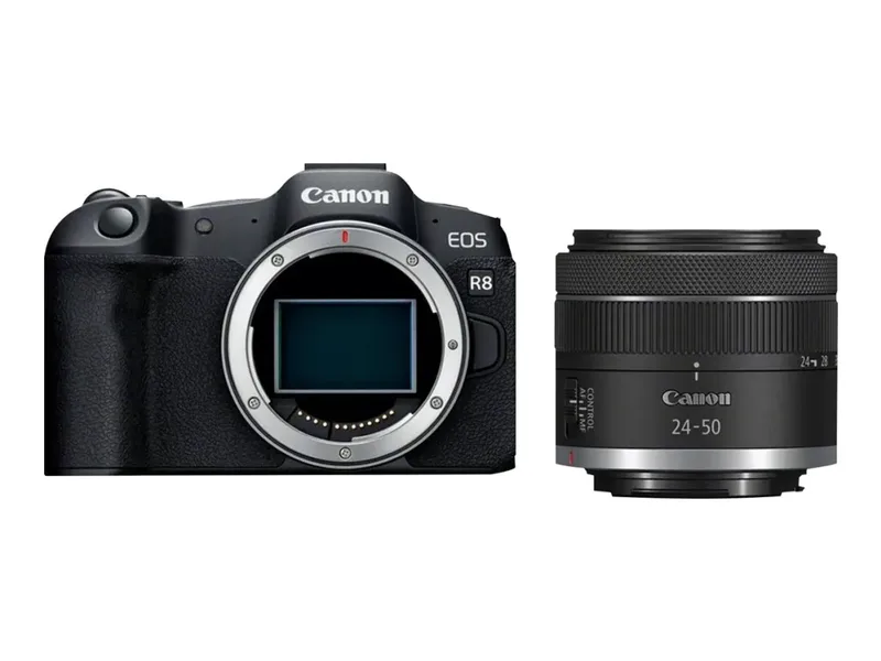 Canon EOS R8 spegellös kamera + RF 24-50mm f/4.5-6.3 IS STM