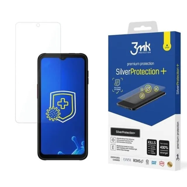 3MK Galaxy A23 5G Plastfilm skärmskydd Silver