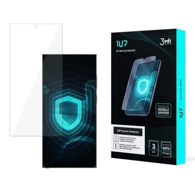 3MK Galaxy S23 Ultra  Plastfilm Skärmskydd Foil 1UP