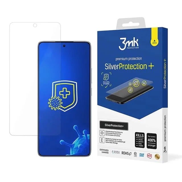 3MK Xiaomi 14T/14T Pro Plastfilm skärmskydd Silver