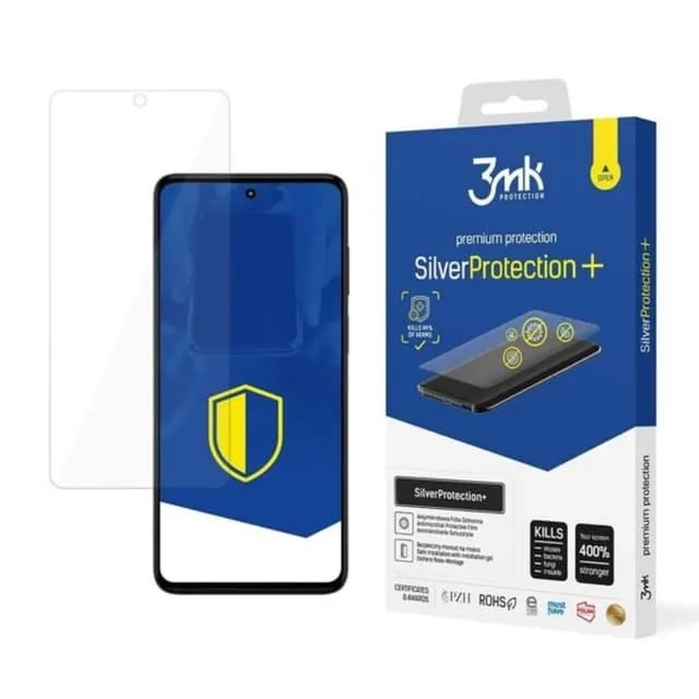 3MK Motorola Moto G72 Plastfilm skärmskydd Silver