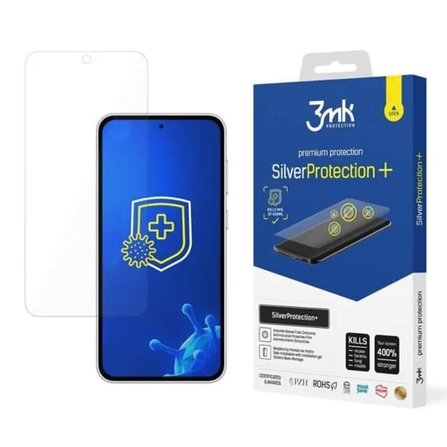 3MK Galaxy S23 FE Plastfilm skärmskydd Silver