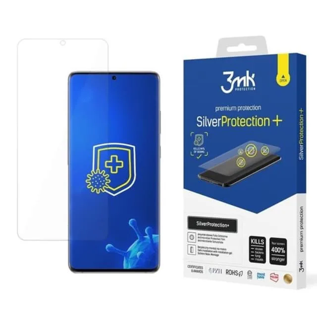 3MK Galaxy S20 Ultra Plastfilm skärmskydd Silver