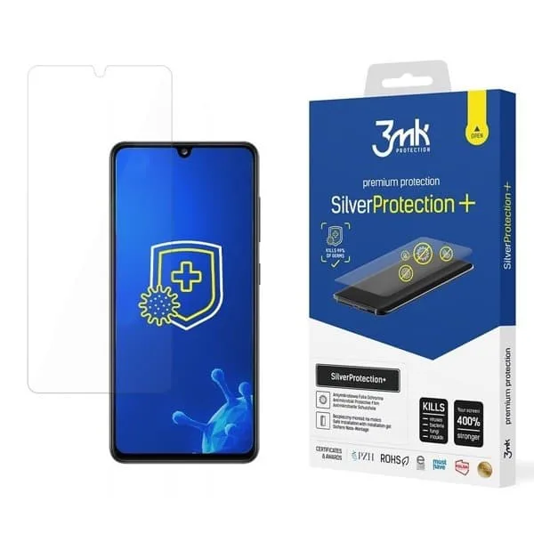 3MK Galaxy A41 Plastfilm skärmskydd Silver Protection+