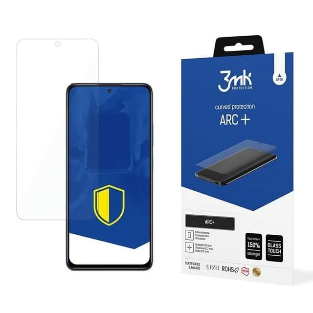 3MK Xiaomi Redmi Note 12 4G Plastfilm Skärmskydd ARC+ Transparent