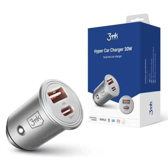 3MK Billaddare 30W
