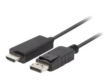 KABEL DISPLAYPORT(M) V1.1 ->HDMI(M) 1M CZARNY LANBERG