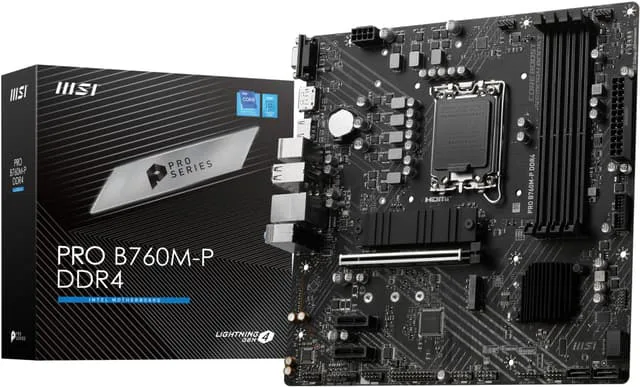 MSI PRO B760M-P DDR4