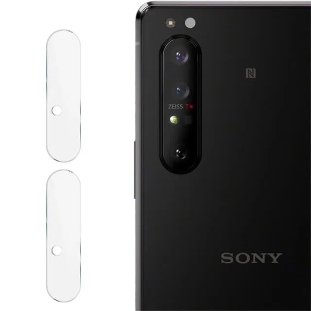 IMAK 2PCS HD Härdat glas Kameralinsskydd Sony