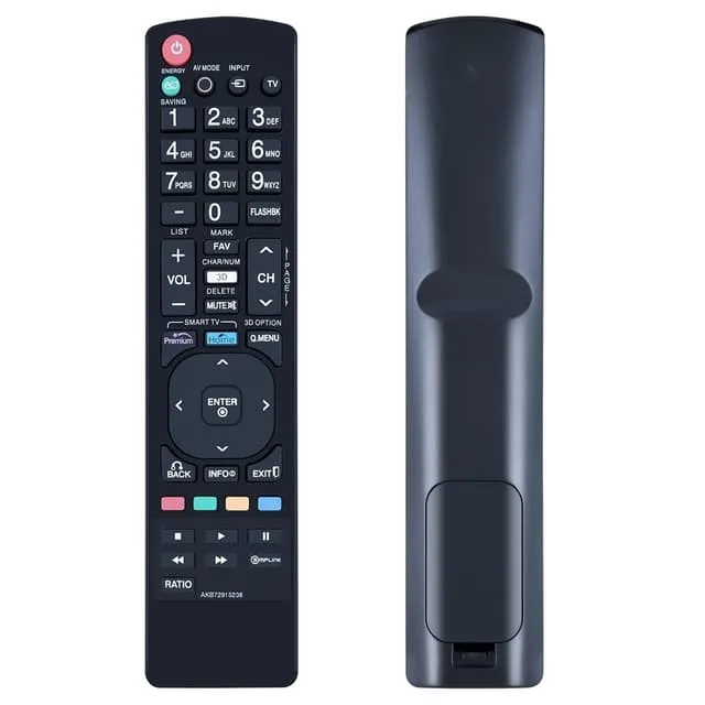 MTK TV-fjärrkontroll Ersättning för LG AKB72915238