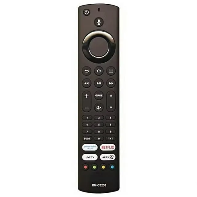MTK Fjärrkontroll Ersättning för JVC RM-C3253, röstaktiverad