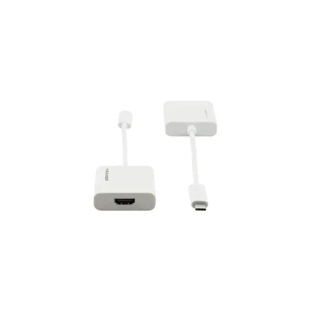 Kramer Electronics ADC-U31C/HF videoadapter USB Type-C till HDMI, 0,17 m, vit