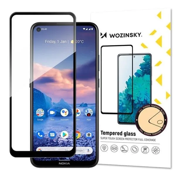 Wozinsky Full Glue Härdat Glas Skärmskydd Nokia 5.4