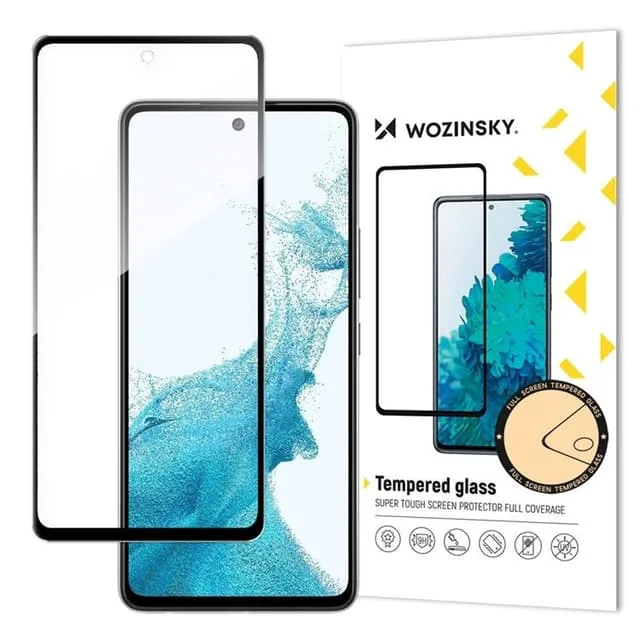 Skärmskydd Samsung A53 5G i härdat glas Fullskärm