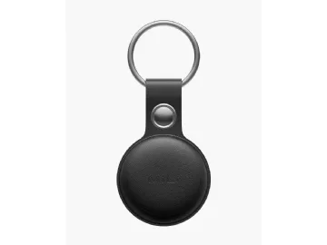 MiLi MiTag - Anti-förlust Bluetooth-tagg - Vit (inkl. svart läderrem)