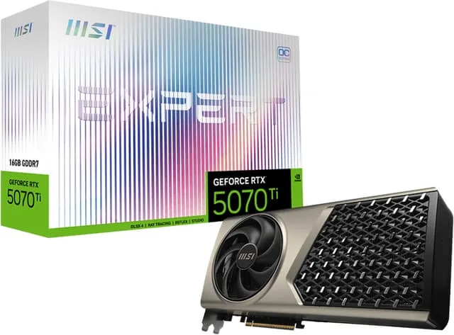 MSI GeForce RTX 5070 Ti EXPERT OC