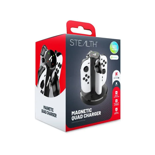Nintendo Stealth Magnetic Quad Charger