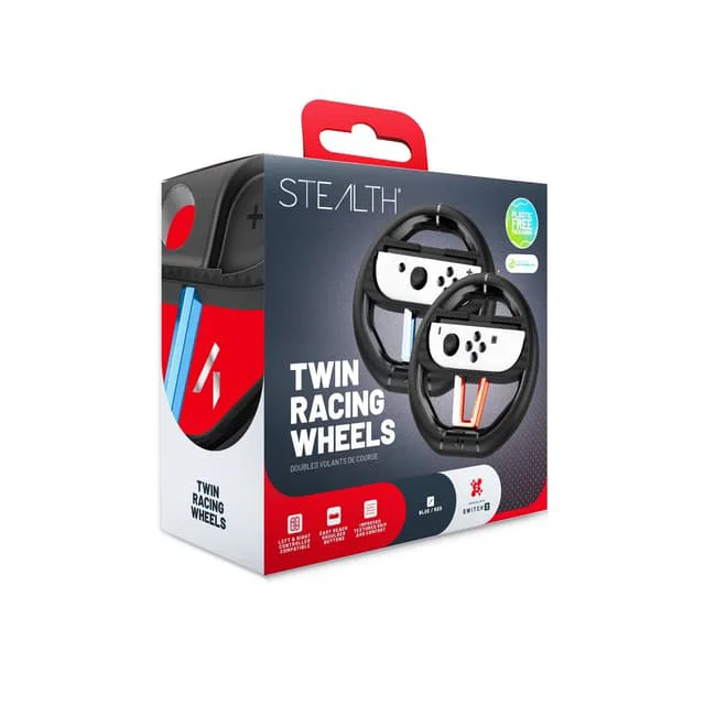 Nintendo Stealth Twin Racing Wheels