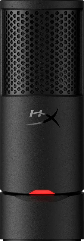 HyperX SoloCast 2, Usb-C-kondensatormikrofon för spel, streaming, podcast, kompatibel med PC, Mac och gängade armar, kontroll med programvara Ngenuity, Plug-and-Play, Klart ljud, svart