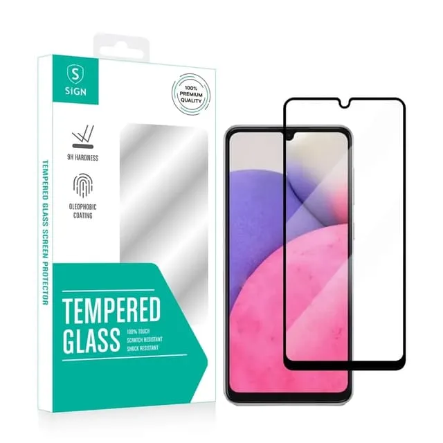 SiGN Galaxy A33 5G Härdat Glas Skärmskydd
