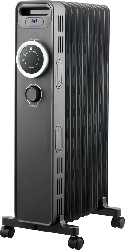 Apt Therma 2000W oljeradiator (grå)