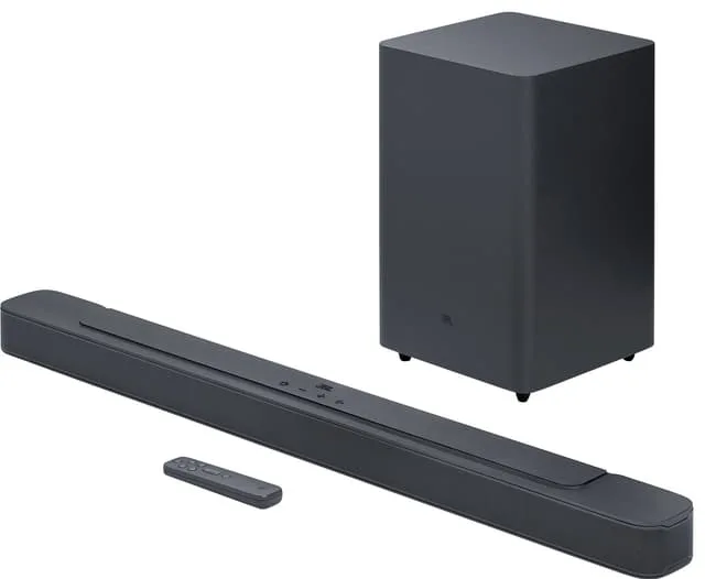 JBL Bar 2.1 Deep Bass (MK2) mit kabellosem Subwoofer Schwarz Bluetooth MP3