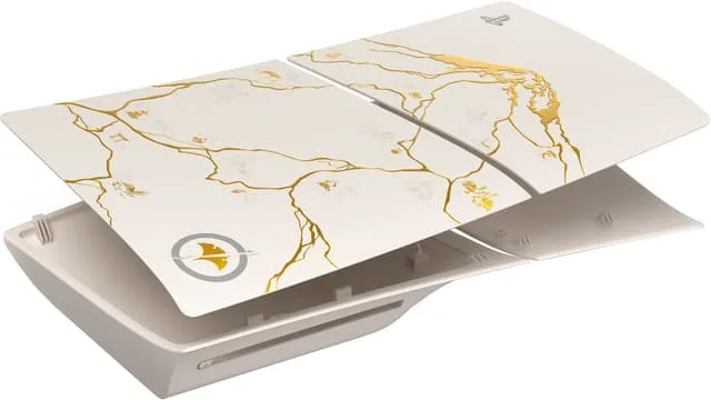 PlayStation 5 Slim Ghost of Yotei konsolskydd