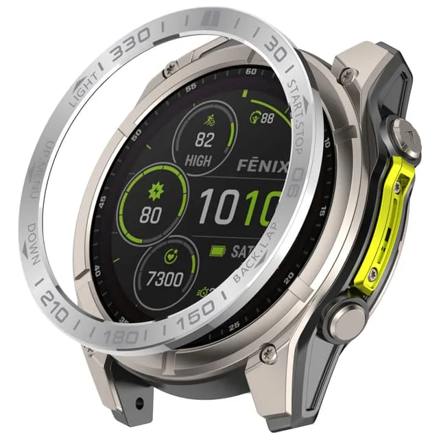 Rostfri stålram för Garmin Fenix 8