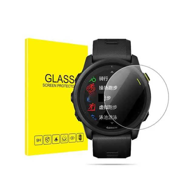 Garmin Forerunner 745 skärmskydd, 2-pack HD härdat glas