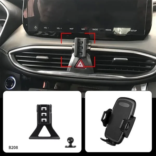 Mobilhållare Hyundai Santa Fe 2019-2023