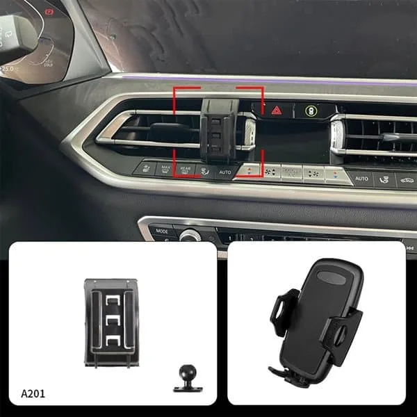 Mobilhållare BMW X5 2019-2022 / BMW X6 2020-2022 /BMW X7 G05 / G06 / G07