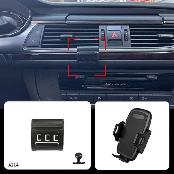 Mobilhållare Audi A6L 2012-2018