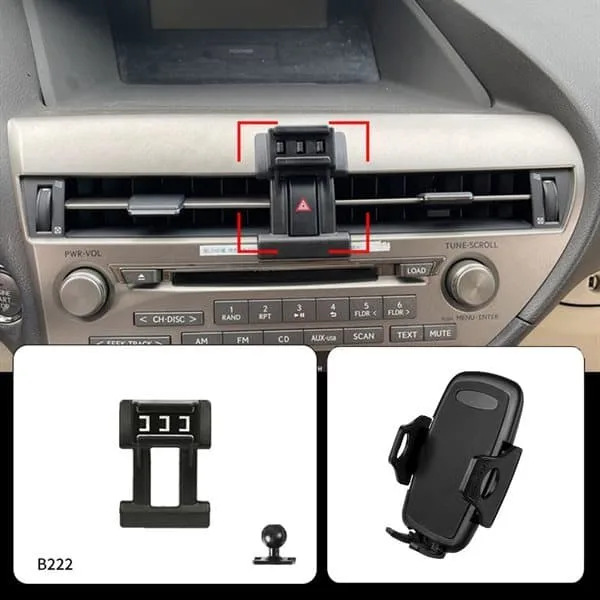 Mobilhållare Lexus RX 2009-2014