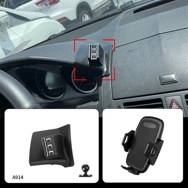 Mobilhållare Mercedes-Benz C-klass 2008-2010